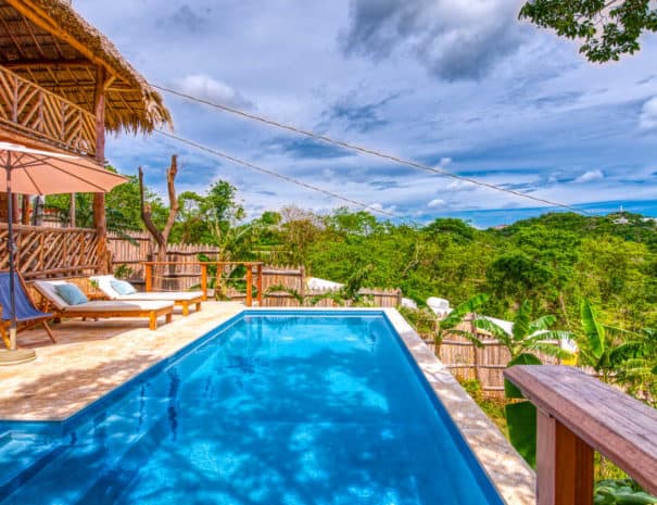 yoga retreat center nicaragua swimming pool